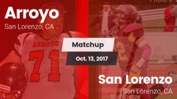 Matchup: Arroyo vs. San Lorenzo  2017