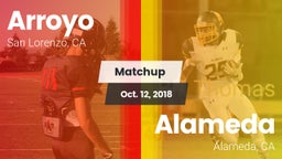 Matchup: Arroyo vs. Alameda  2018