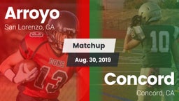 Matchup: Arroyo vs. Concord  2019
