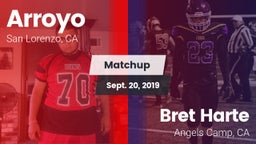 Matchup: Arroyo vs. Bret Harte  2019
