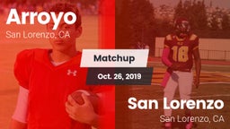 Matchup: Arroyo vs. San Lorenzo  2019