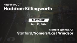 Matchup: Haddam-Killingworth vs. Stafford/Somers/East Windsor  2016