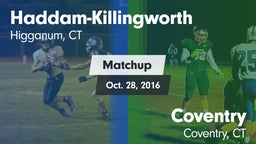 Matchup: Haddam-Killingworth vs. Coventry  2016