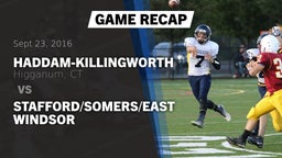 Recap: Haddam-Killingworth  vs. Stafford/Somers/East Windsor 2016