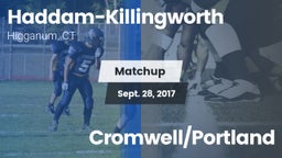 Matchup: Haddam-Killingworth vs. Cromwell/Portland 2017