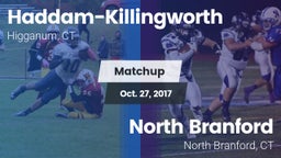 Matchup: Haddam-Killingworth vs. North Branford  2017