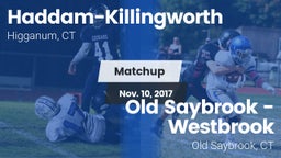 Matchup: Haddam-Killingworth vs. Old Saybrook - Westbrook  2017