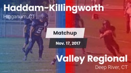 Matchup: Haddam-Killingworth vs. Valley Regional  2017