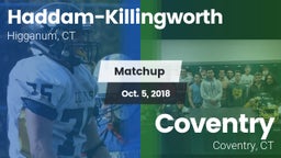 Matchup: Haddam-Killingworth vs. Coventry  2018