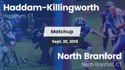 Matchup: Haddam-Killingworth vs. North Branford  2019