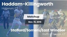 Matchup: Haddam-Killingworth vs. Stafford/Somers/East Windsor  2019