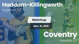 Matchup: Haddam-Killingworth vs. Coventry  2019