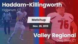 Matchup: Haddam-Killingworth vs. Valley Regional  2019