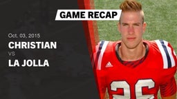 Recap: Christian  vs. La Jolla  2015