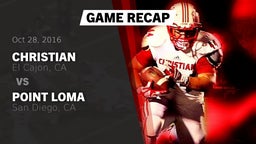 Recap: Christian  vs. Point Loma  2016