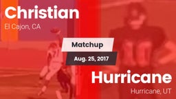 Matchup: Christian vs. Hurricane  2017