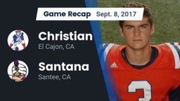 Recap: Christian  vs. Santana  2017
