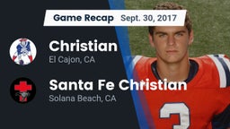Recap: Christian  vs. Santa Fe Christian  2017