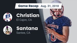 Recap: Christian  vs. Santana  2018
