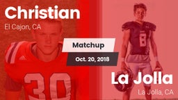 Matchup: Christian vs. La Jolla  2018