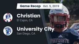 Recap: Christian  vs. University City  2019