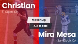 Matchup: Christian vs. Mira Mesa  2019
