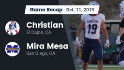 Recap: Christian  vs. Mira Mesa  2019