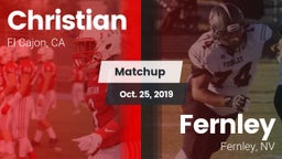 Matchup: Christian vs. Fernley  2019