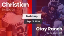 Matchup: Christian vs. Otay Ranch  2020