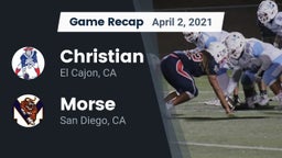 Recap: Christian  vs. Morse  2021