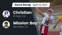 Recap: Christian  vs. Mission Bay  2021