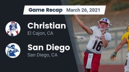 Recap: Christian  vs. San Diego  2021