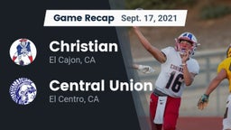 Recap: Christian  vs. Central Union  2021