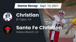 Recap: Christian  vs. Santa Fe Christian  2021