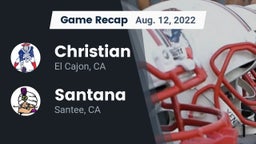 Recap: Christian  vs. Santana  2022