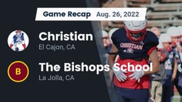 Recap: Christian  vs. The Bishops School 2022