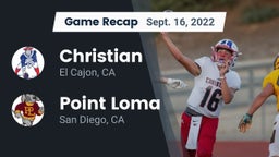Recap: Christian  vs. Point Loma  2022