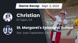 Recap: Christian  vs. St. Margaret's Episcopal School 2022