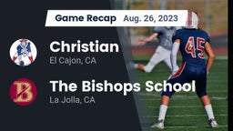 Recap: Christian  vs. The Bishops School 2023