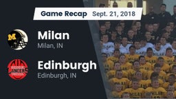 Recap: Milan  vs. Edinburgh  2018
