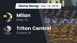 Recap: Milan  vs. Triton Central  2018