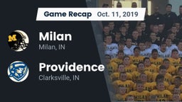 Recap: Milan  vs. Providence  2019