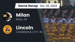 Recap: Milan  vs. Lincoln  2023