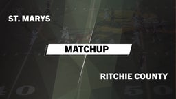 Matchup: St. Marys vs. Ritchie County 2016