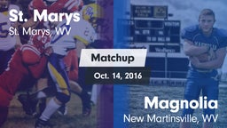 Matchup: St. Marys vs. Magnolia  2016