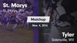 Matchup: St. Marys vs. Tyler  2016
