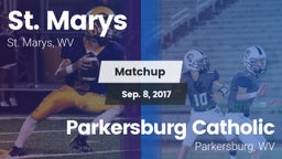 Matchup: St. Marys vs. Parkersburg Catholic  2017
