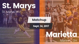 Matchup: St. Marys vs. Marietta  2017