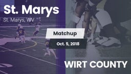 Matchup: St. Marys vs. WIRT COUNTY 2018