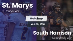 Matchup: St. Marys vs. South Harrison  2018
